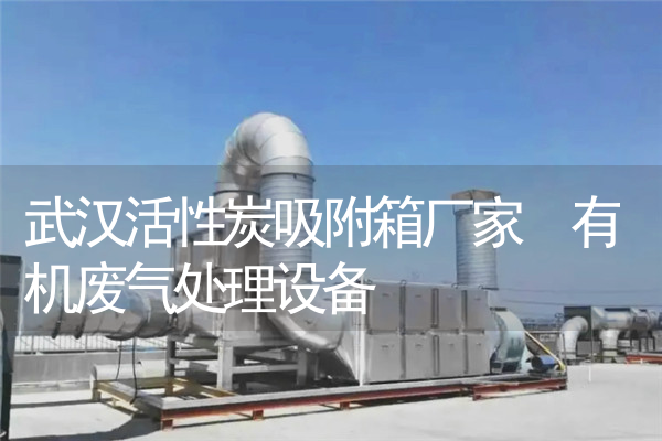 武汉活性炭吸附箱厂家 有机废气处理设备
